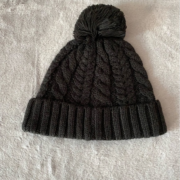 Smartwool wool blend cable knit pom pom beanie main image 5